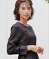 【安田美沙子さん着用 / 金属アレルギー対応】パール付きクロスピアス/イヤリング